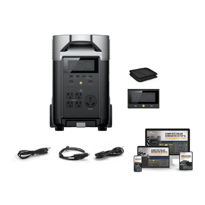 EcoFlow DELTA [PRO] - 3,600wH / 3,600W Portable Power Station