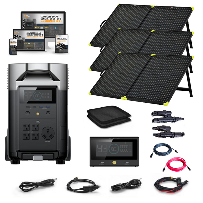 EcoFlow DELTA [PRO] - 3,600wH / 3,600W Portable Power Station